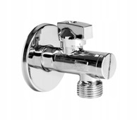 DIAMOND Kutni mini kuglasti ventil s filtrom 1/2"x1/2" ojačani